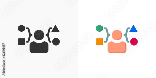 Adaptation icon vector or Adaptation symbol vector isolated. Best Adaptation icon vector isolated for design needs related to illustration regarding adaptation.