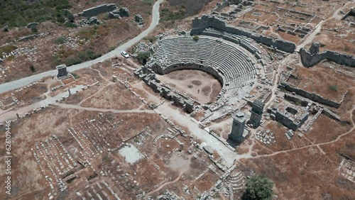 Xhantos Ancient City Aerial Landscape  photo