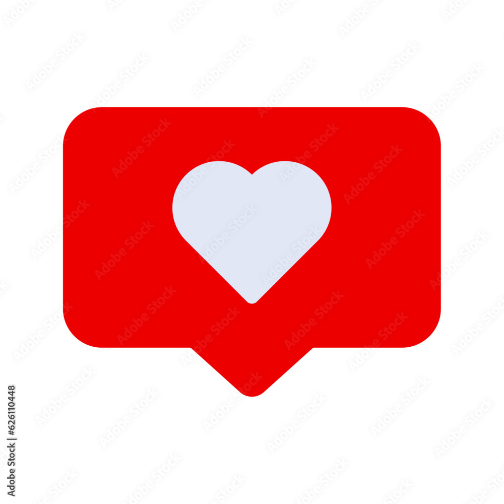 Love Chat icon. sign for mobile concept and web design. vector illustration Love Chat icon. sign for mobile concept and web design. vector illustration