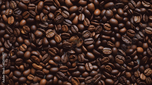 Coffee beans  coffee seeds textured background.