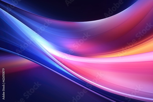 Abstract smooth silk background. Wallpaper and banner. Generative AI