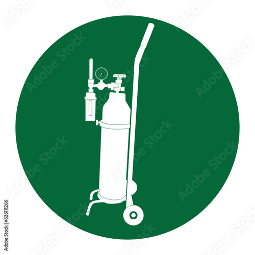 oxygen cylinder icon