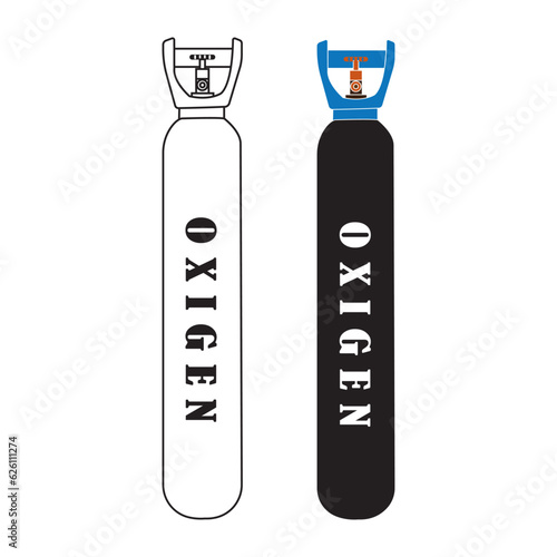 oxygen cylinder icon