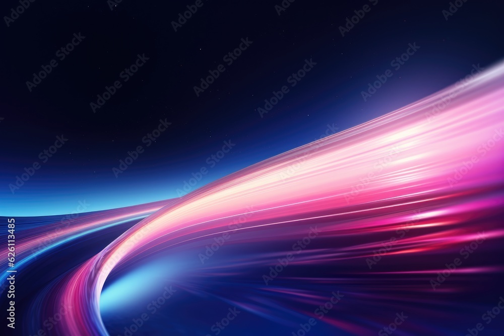 Abstract smooth silk background. Wallpaper and banner. Generative AI