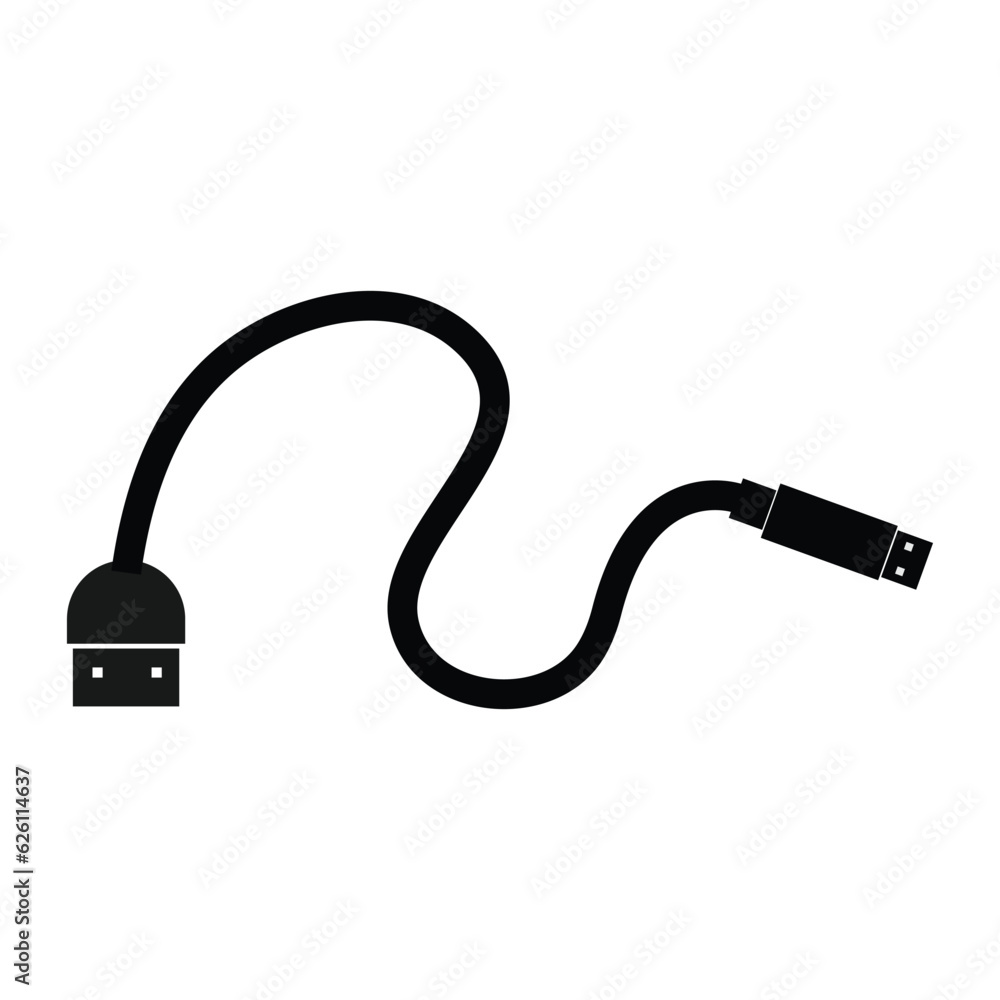 usb icon vector usb icon vector