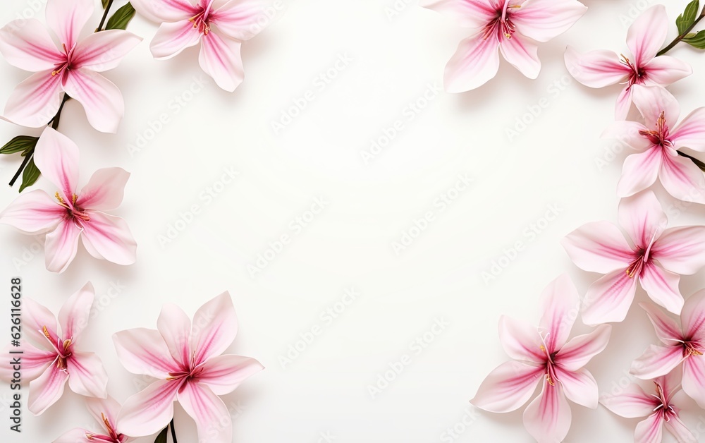 Fototapeta premium flower frame