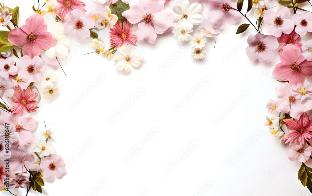 Obraz premium flower frame