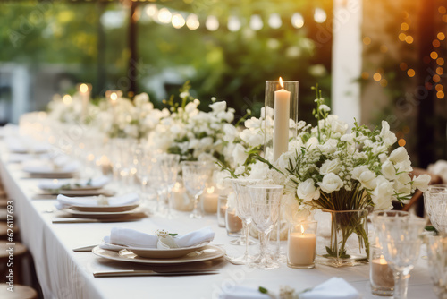 Beautiful Wedding Table Setting