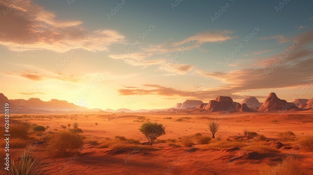 Sahara Safari Expedition: Cinematic African Sunrise