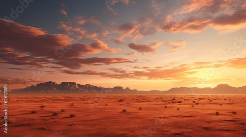 African Wilderness Awakening: Cinematic Sahara Sunrise