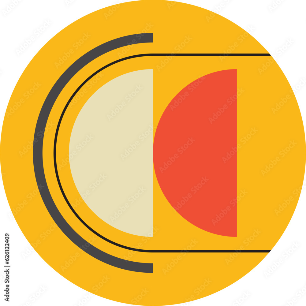 Fototapeta premium Abstract round geometric highlight Cover backgrounds. Various shapes, lines, dots, and shapes. Circle icons for social media stories and bloggers