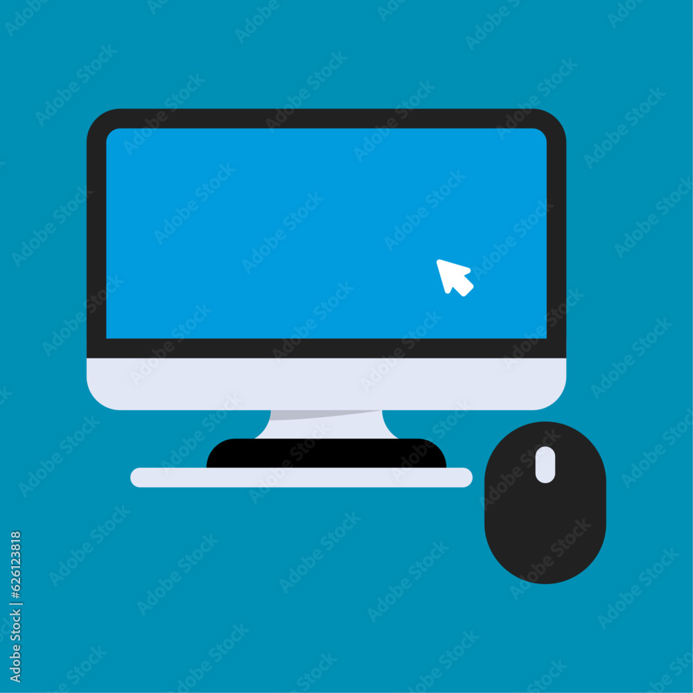 Computer icon. sign for mobile concept and web design. vector illustration Computer icon. sign for mobile concept and web design. vector illustration
