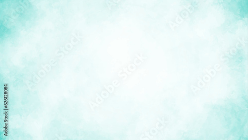 Blue sky and clouds, hand painted abstract watercolor background. soft blue watercolor background. Abstract light blue watercolor hand-painted for background.