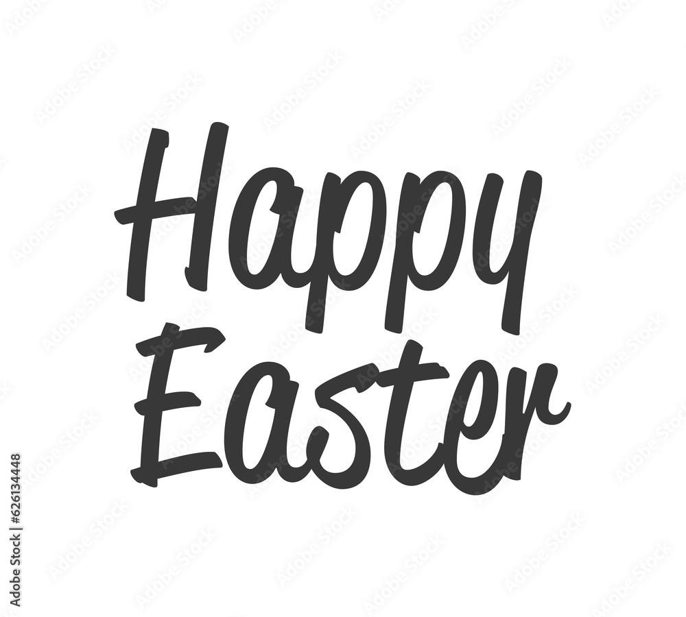 Digital png illustration of happy easter text on transparent background Digital png illustration of happy easter text on transparent background