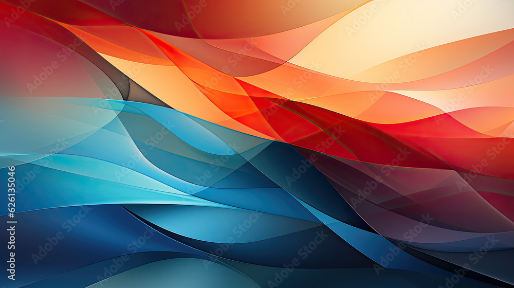 Abstract artwork showcasing the captivating interplay of light and ...