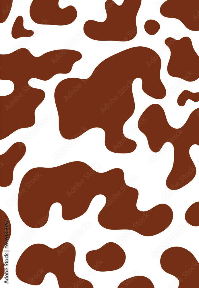 Abstract seamless milk cow vector Abstract seamless milk cow vector