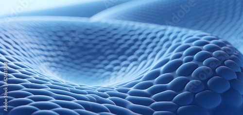 Organic form panorama wallpaper background with Light effect natural and glossy material Concept for business design