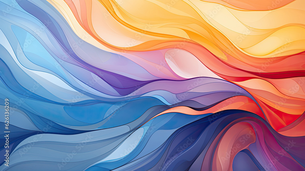 Abstract background portraying balance and harmony through ...