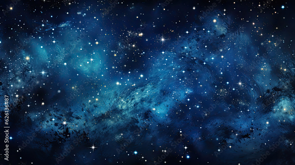 Pointillistic starry night sky Pointillistic starry night sky