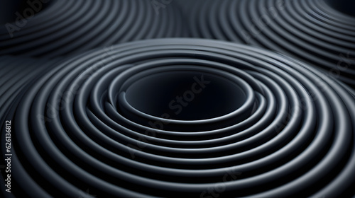 Organic form panorama wallpaper background with Light effect natural and glossy material Concept for business design