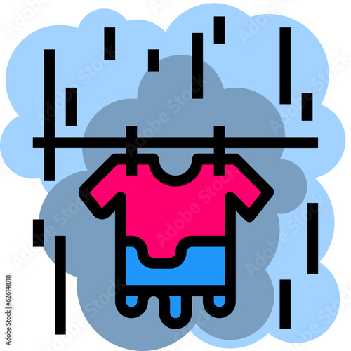 wet clothes