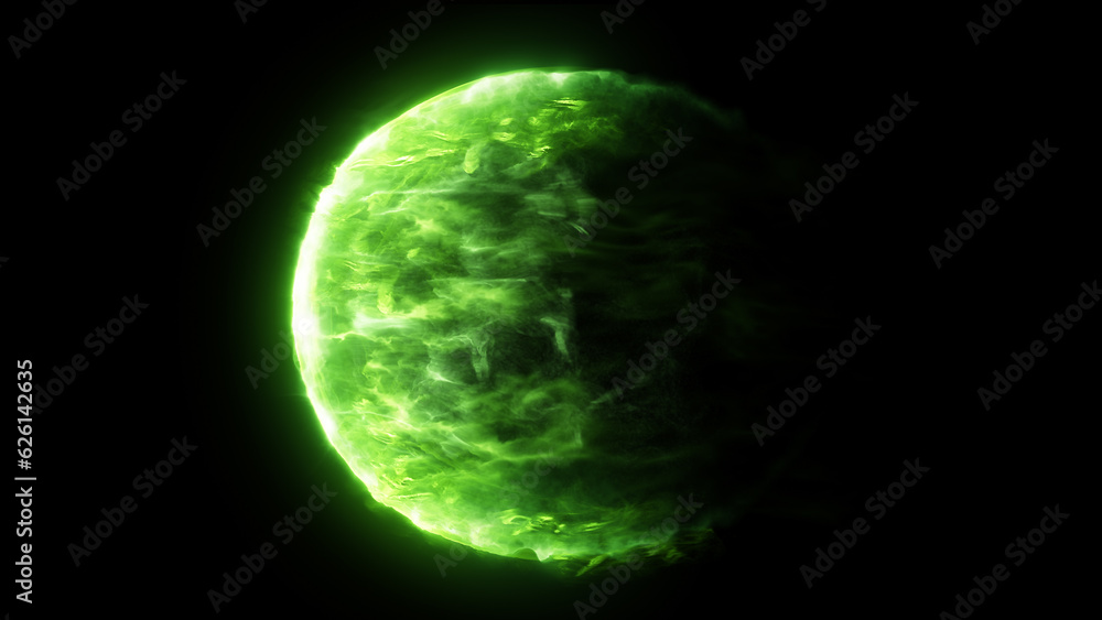FX Element Ring Energy Green 4K