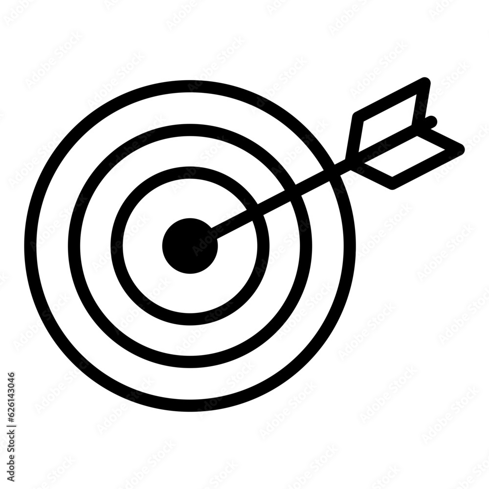 target icon on transparent background target icon on transparent background