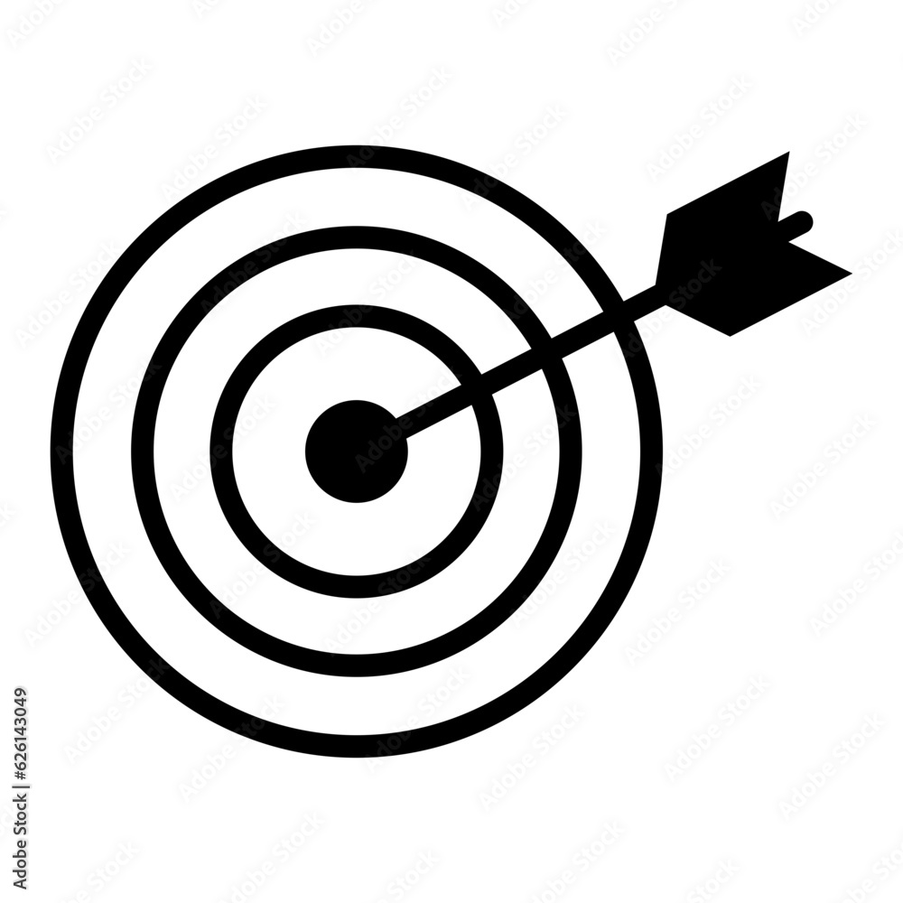 target icon on transparent background target icon on transparent background