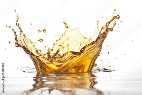 Oil Liquid Splashing