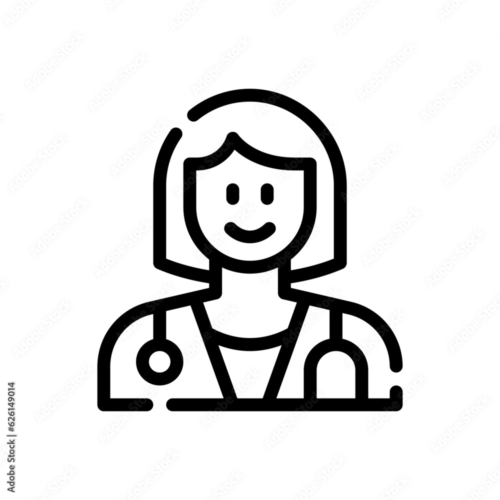 doctor line icon doctor line icon