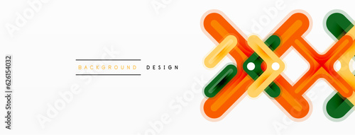 Cross line background minimal geometric template. Design for wallpaper, banner, background, landing page, wall art, invitation, prints, posters