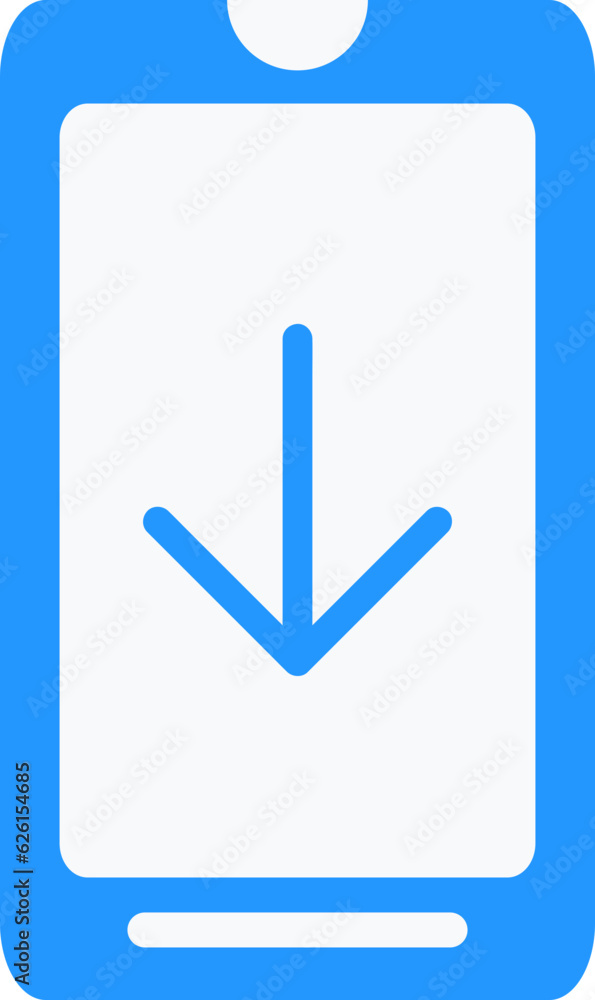 clean modern smartphone icon clean modern smartphone icon