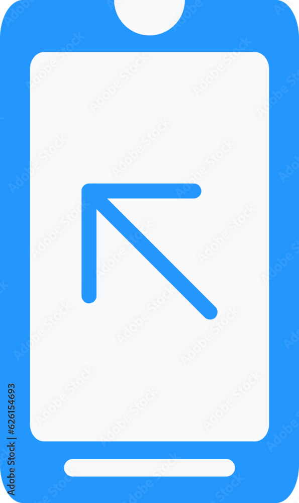 clean modern smartphone icon clean modern smartphone icon