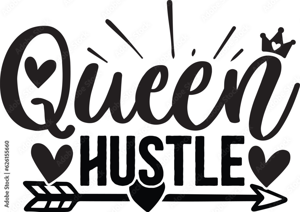 Mom Hustle SVG Design