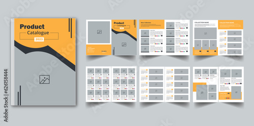 Product Catalogue & modern a4 product catalog design template, Minimalist product brochure template design