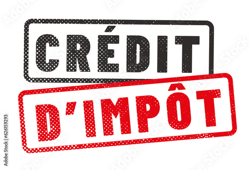 tampon crédit d'impôt 2023