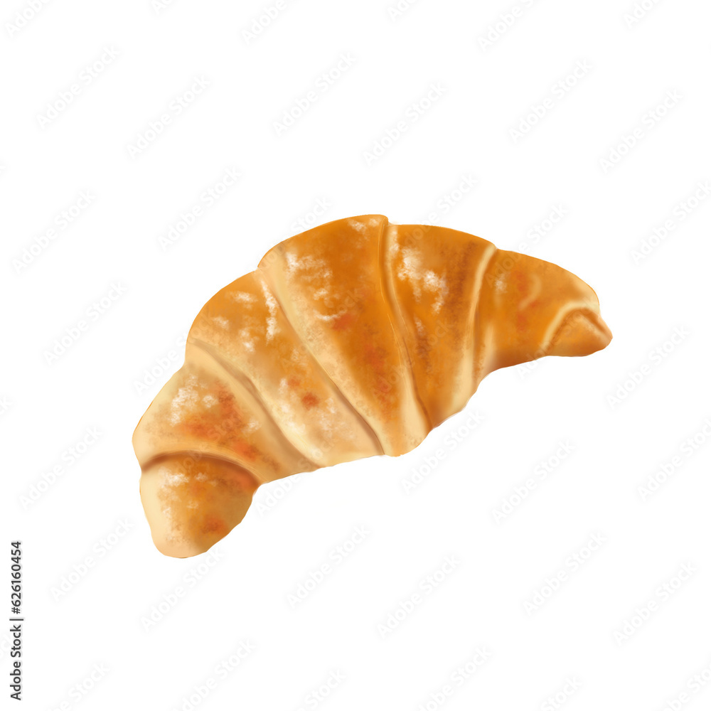 This is a croissant drawing.🥐