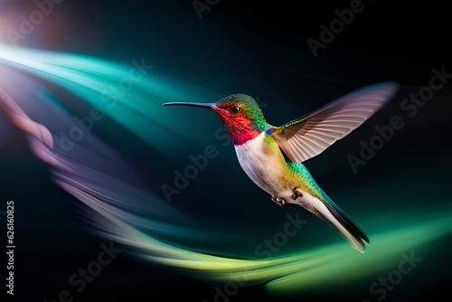 hummingbird on a branch