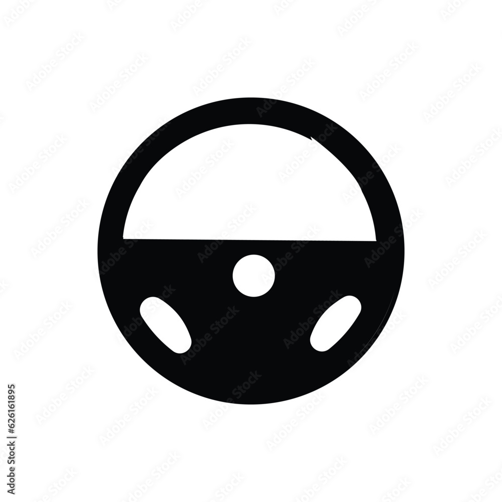 steering wheel icon vector steering wheel icon vector