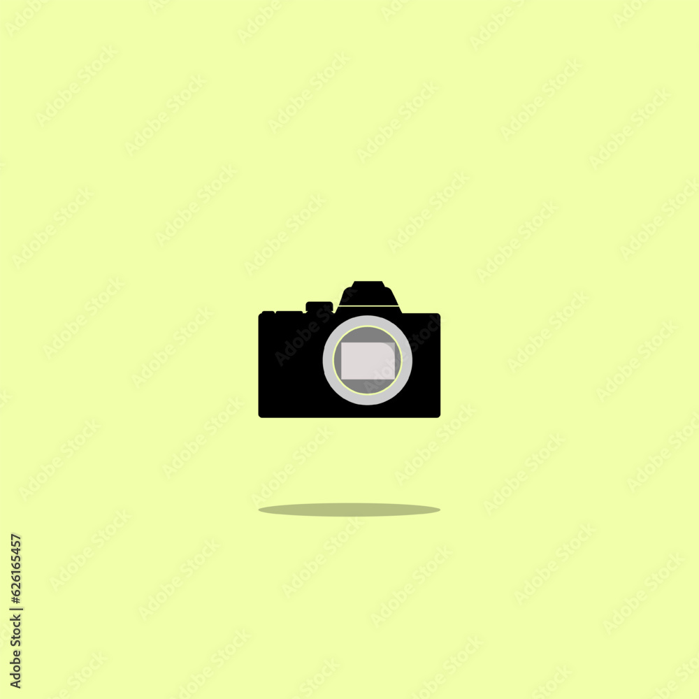 icon design camera digital pocket vector illustration interesting flat design pastel eps 10
