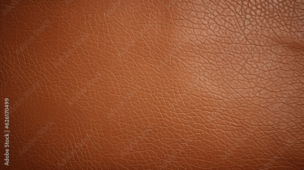 Fototapeta premium Flat and delicate leather texture. AI Generated
