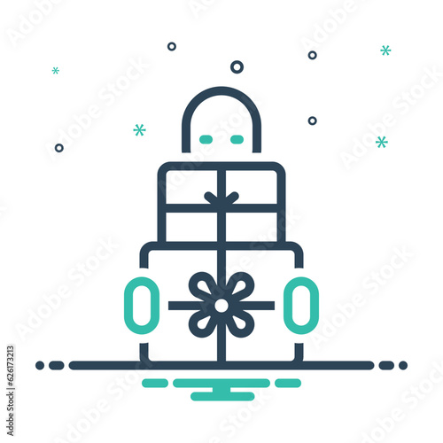 Mix icon for deliver