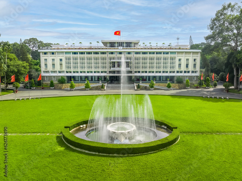 Independence Palace, Ho Chi Minh City, in Viet Nam 