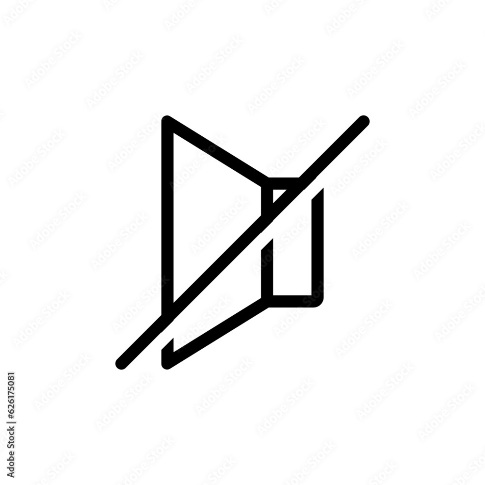 silent icon vector design templates silent icon vector design templates