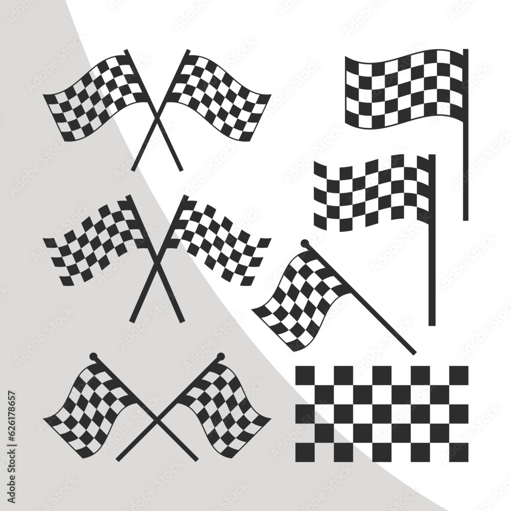 Racing Flag SVG, Bundle SVG, Finish Flags SVG, Topper, Monogram ...