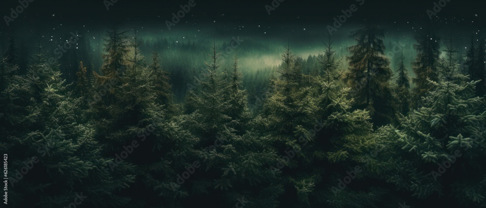 Beautiful forest landscape. Generative AI Beautiful forest landscape. Generative AI