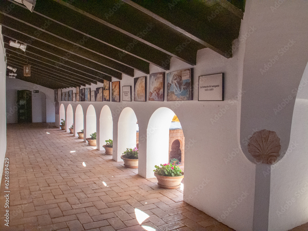 Monasterio de Santa María de La Rábida. Se encuentra en el término ...