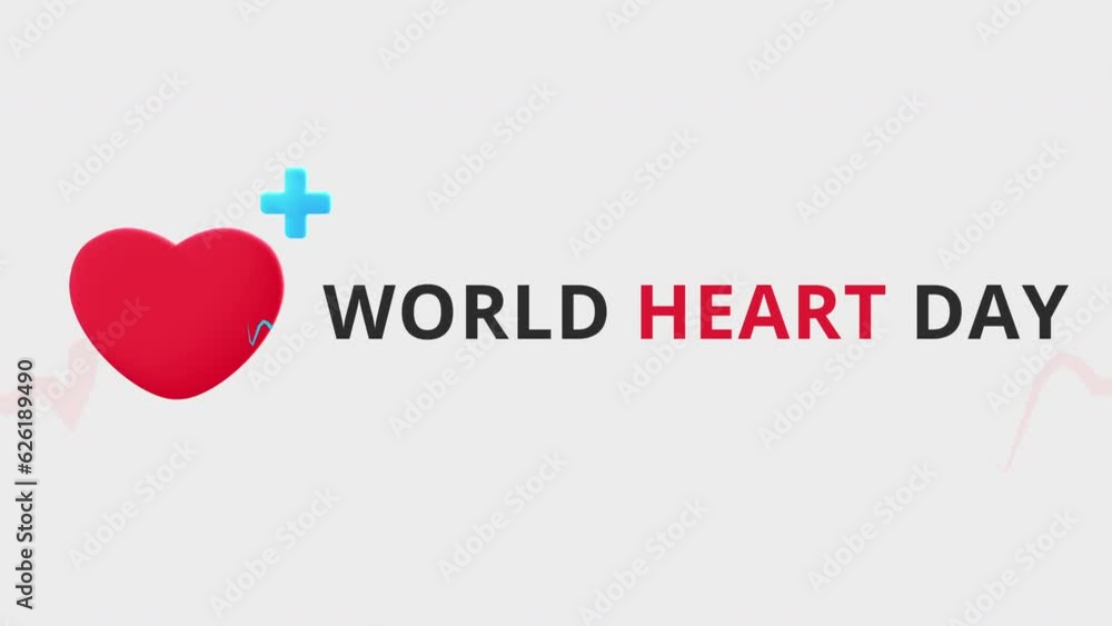 Video Animation on the theme of World Heart Day observed each year on September 29th worldwide. motion graphics. Video Animation on the theme of World Heart Day observed each year on September 29th worldwide. motion graphics.