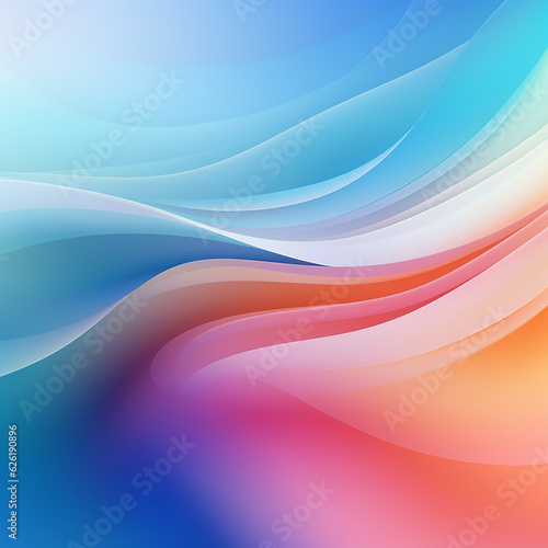 Modern abstract pastel colorful gradient background dynamic abstract cover
