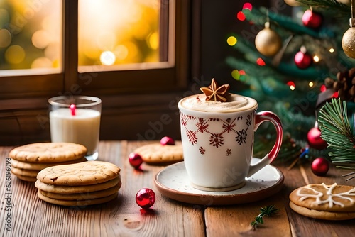 cup of coffee and cookies © Humaira